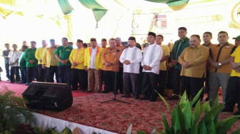 Haris – Mashuri Deklarasi, HBA Turut Orasi