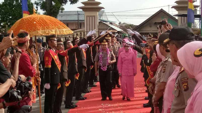 Hari Pertama Bertugas, Ini Pesan Kapolda Jambi