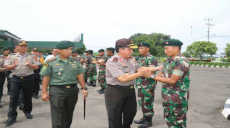 Kapolda Jambi Silaturrahmi ke Yonif Raider 142/Ksatria Jaya