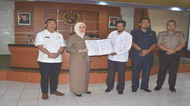 Pemkab - Kejari Batanghari Jalin Kerja Sama Tagih Retribusi Pajak Daerah