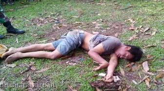 Ada Mayat Tergeletak, Warga Sembubuk Heboh