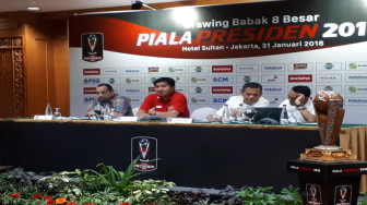 Undian Delapan Besar Piala Presiden, Duel Klasik Kembali Terulang