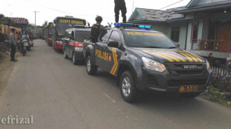 Ratusan Polisi dan Tentara Dikerahkan ke Jangkat