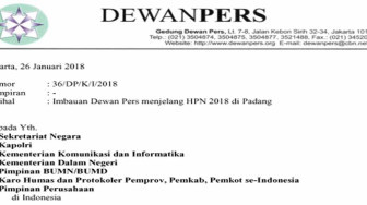 Dewan Pers Larang Konstituennya Minta Sumbangan HPN