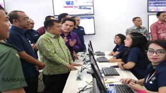 Wapres Resmikan Pusat Operasional Asian Games