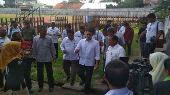 Tinjau Stadion KONI, Zola Prioritaskan Lapangan dan Fasilitas Penonton