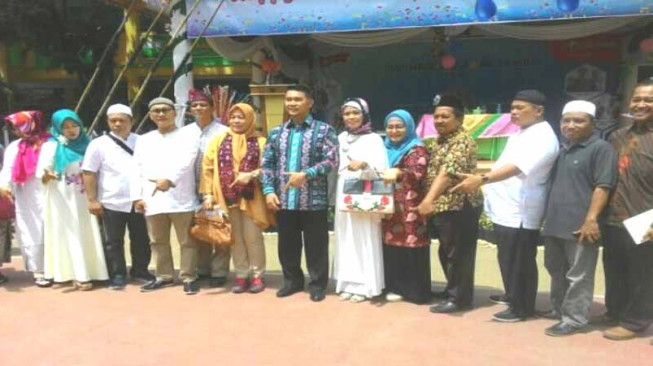 Hadiri HUT SMPN 7 Kota Jambi, Fasha Harap Menghasilkan Generasi Berkualitas