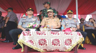Fauzi Hadiri Deklarasi Pemilu Beradab dan Simulasi Sispamkota