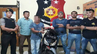Pencuri Motor Saling Bunuh