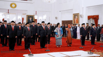 Presiden Joko Widodo Lantik 17 Dubes