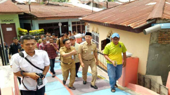 Kampung Kumuh Disulap Jadi Kampung Pelangi