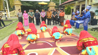 Wabup, Dandim dan Kapolres Sambut Kapolda Jambi