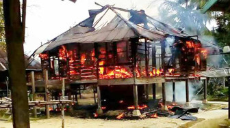 Kebakaran di Limun, Satu Rumah Ludes