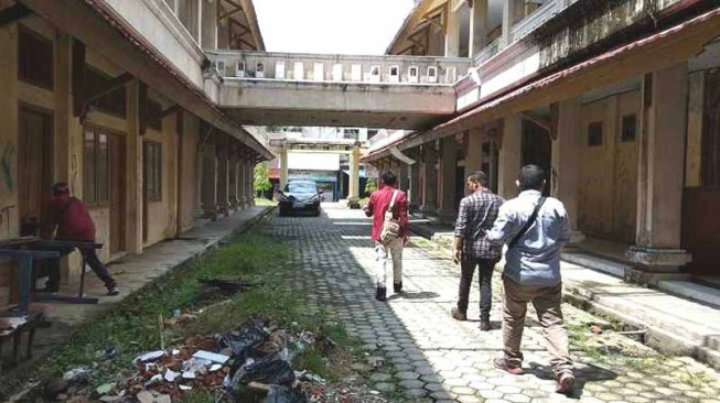 Pasar Bawah Hancur, Kadang Jadi Tempat Mabuk