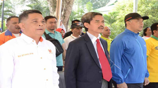 Fasha Minta KONI Kota Jambi Pertahankan Juara Umum Porprov