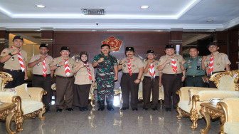 Malam Ini, Panglima TNI Membuka Rakernas Gerakan Pramuka