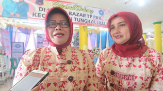 PKK Kecamatan Bram Itam Sabet Juara Umum Jambore Kader PKK
