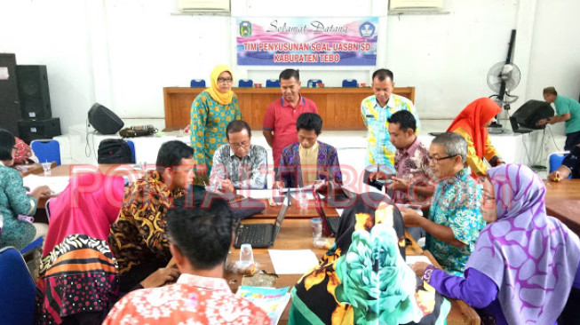 Dikbud Tebo Bentuk Tim Penyusun Soal UASBN