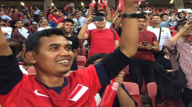 Indonesia Sementara Ungguli Singapura 3 - 0