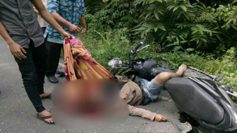 Sekdes Tewas Dihantam Truk