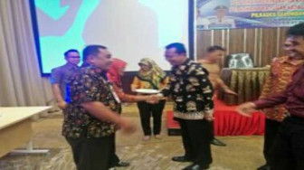 Wabup BBS Buka Pelatihan Kapasitas Aparatur Dan Pelatihan Pratugas Kades terpilih