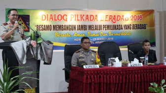 Kapolda Jambi Dialog Pilkada Beradab di Kerinci