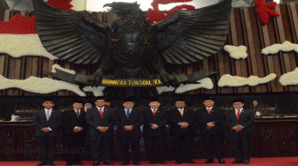 Tiga Tambahan Pimpinan MPR Dilantik