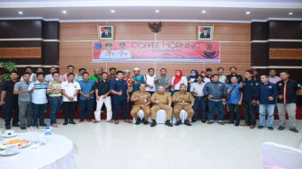 Petinggi Pemkab Tanjabbar dan Wartawan Sinergikan Kemitraan
