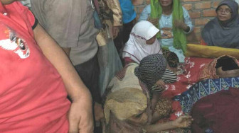 Warga Raden Anom Tewas Disambar Petir