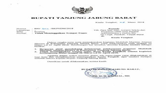 Perangkat Pemerintahan Tanjabbar Di 'Warning' Untuk Tidak Keluar Daerah