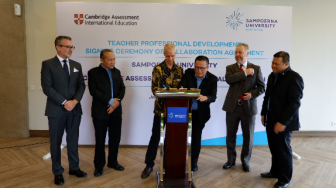 CAIE Galang Kerjasama Dengan Putra Sampoerna Foundation  Untuk Pengembangan Profesi Guru  di Indonesia