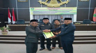 Ketua DPRD Tebo Pimpin Rapat Paripurna Nota Pengantar LKPJ Bupati Tebo 2017