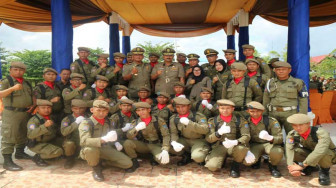 Wabup Tanjabbar Hadiri HUT Satpol PP dan Satlinmas di Tebo
