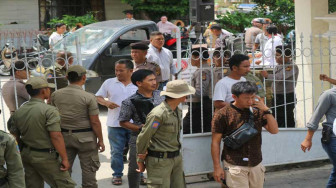 Kantor Bupati Tanjabbar di Demo, Minta Copot ASN Yang Terlibat Hukum