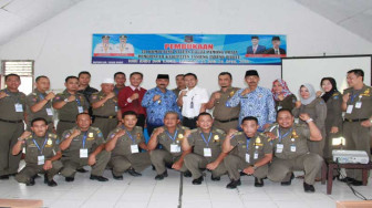 23 Orang Satpol PP Tanjabbar Ikuti Uji Kompetensi