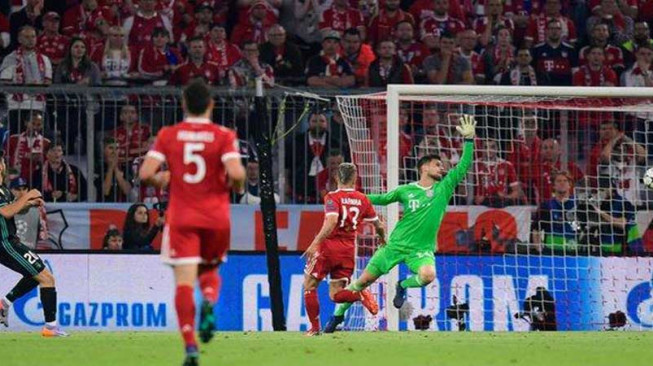 Bayern Munchen Takluk Atas Real Madrid 1-2