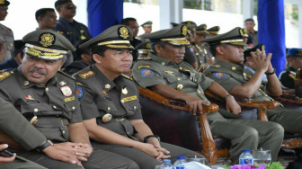 Pjs Bupati Merangin Hadiri HUT Satpol PP di Tebo