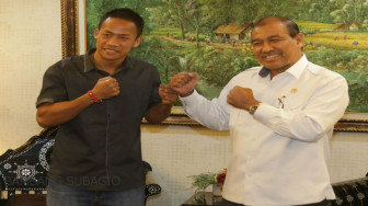 Sebelum ke Rusia, Daud Jordan Temui Ketua DPD RI
