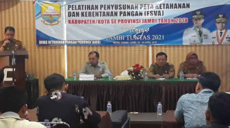 Pelatihan FSVA Antisipasi Kerentanan Pangan