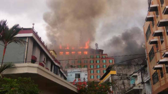 Kebakaran Novita Berlangsung Hingga Belasan Jam