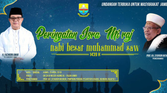 Peringatan Isra’ Mi’raj, Pemprov Jambi Hadirkan KH. Syukron Ma’mun