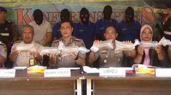 Polisi Perairan Polda Jambi Gagalkan Penyelundupan Benih Lobster