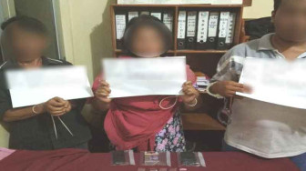 Polisi Tangkap Pengedar Shabu Desa Olak Jong
