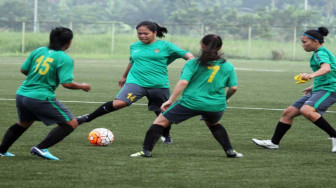 Timnas Wanita TC di Palembang