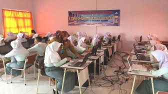 301 Siswa SMKN 1 Muarojambi Ikut UNBK
