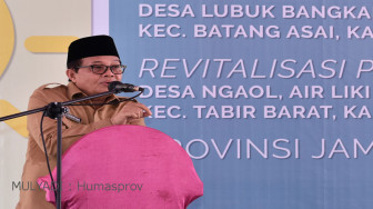 Pembangunan PLTMH Lubuk Bangkar Proyek Pertama di Jambi