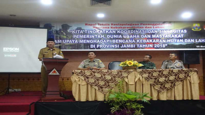Sinergitas Teknis Penanggulangan Karhutla, Terus Ditingkatkan