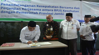 Tingkatkan Pelayanan Kesehatan, Pemprov – BPJS Tandatangani MoU