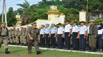 Pemkab Merangin Peringati HUT Satpol PP 2018