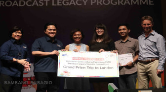 Tim Iseng-Iseng Juara Kompetisi Vignette Asian Games